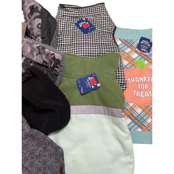 NEW Lot of 8 Dog Youly, Reddy, More & Merrier Outfits Size Large (Lot 2949) - Picture 3 of 5
